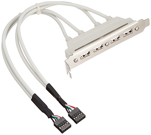 Amazon.co.jp: 変換名人 PCIブラケット用 USB2.0(x4ポート)延長